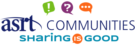 ASRT Communities | Sharing is Good 